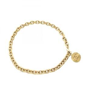 CHANEL Gold Logo Belt